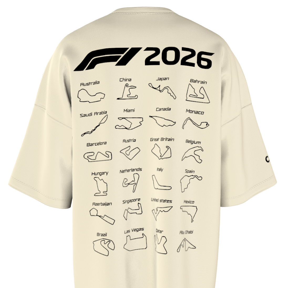 F1 2026 Circuit Lineup