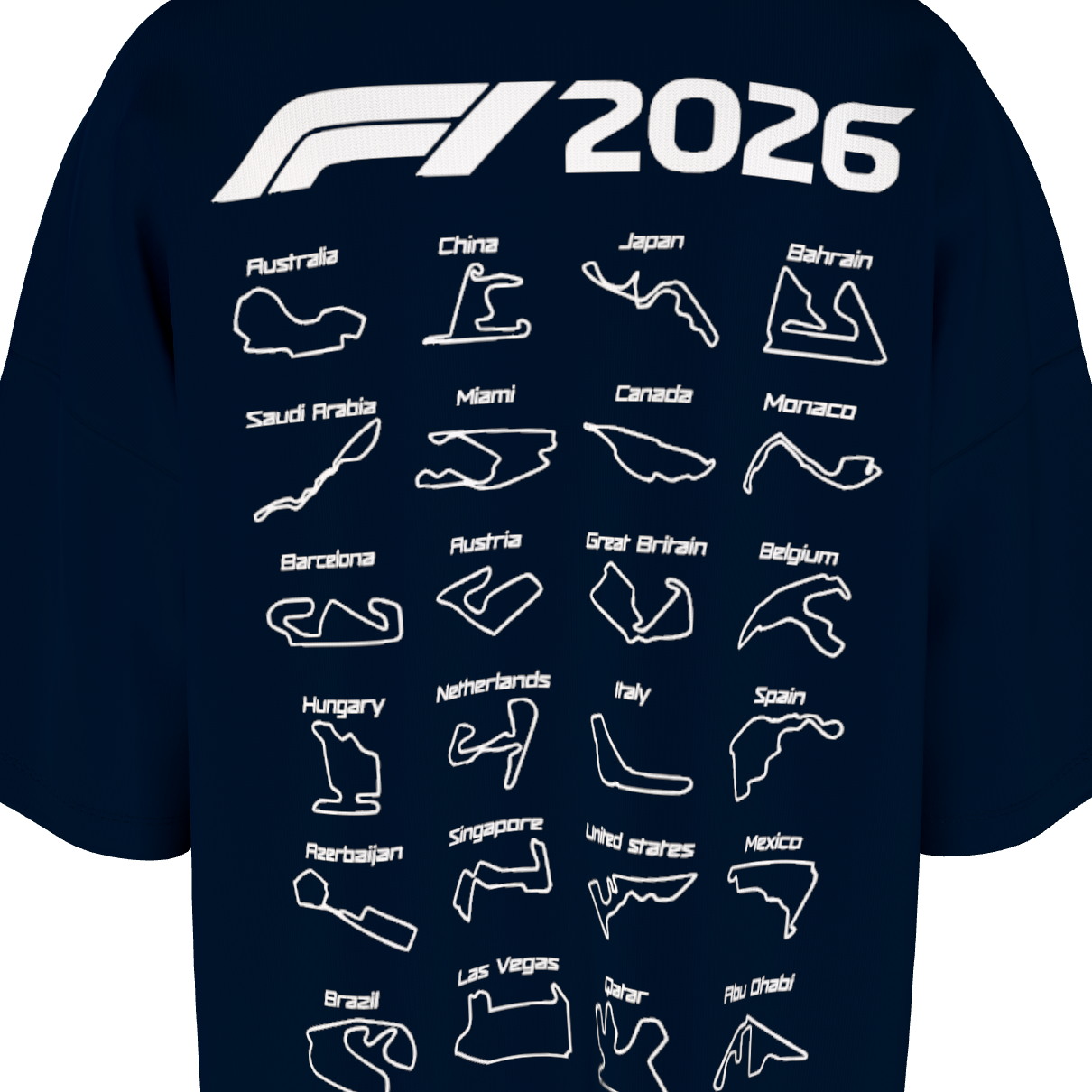 F1 2026 Circuit Lineup